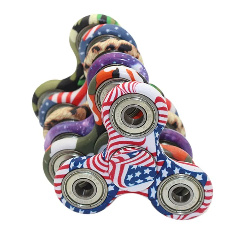 2017 Cool Tri Fidget Spinner Plastic Toy Hand Finger Handspinner Gyroscope Spin Stress Spinner Funny Toys For Children KidsL55 2017 Cool Tri Fidget Spinner Plastic Toy Hand Finger Handspinner Gyroscope Spin Stress Spinner Funny Toys For Children KidsL55