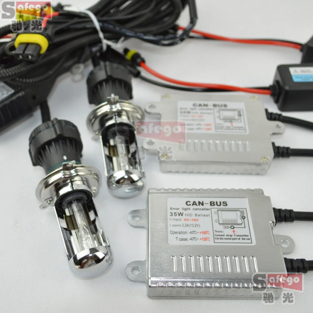 

10sets 12v 35w xenon kit bixenon H4-3, H13-3,9004-3, 9007-3 hid kit canbus bixenon kit bixenon h4-3 35w