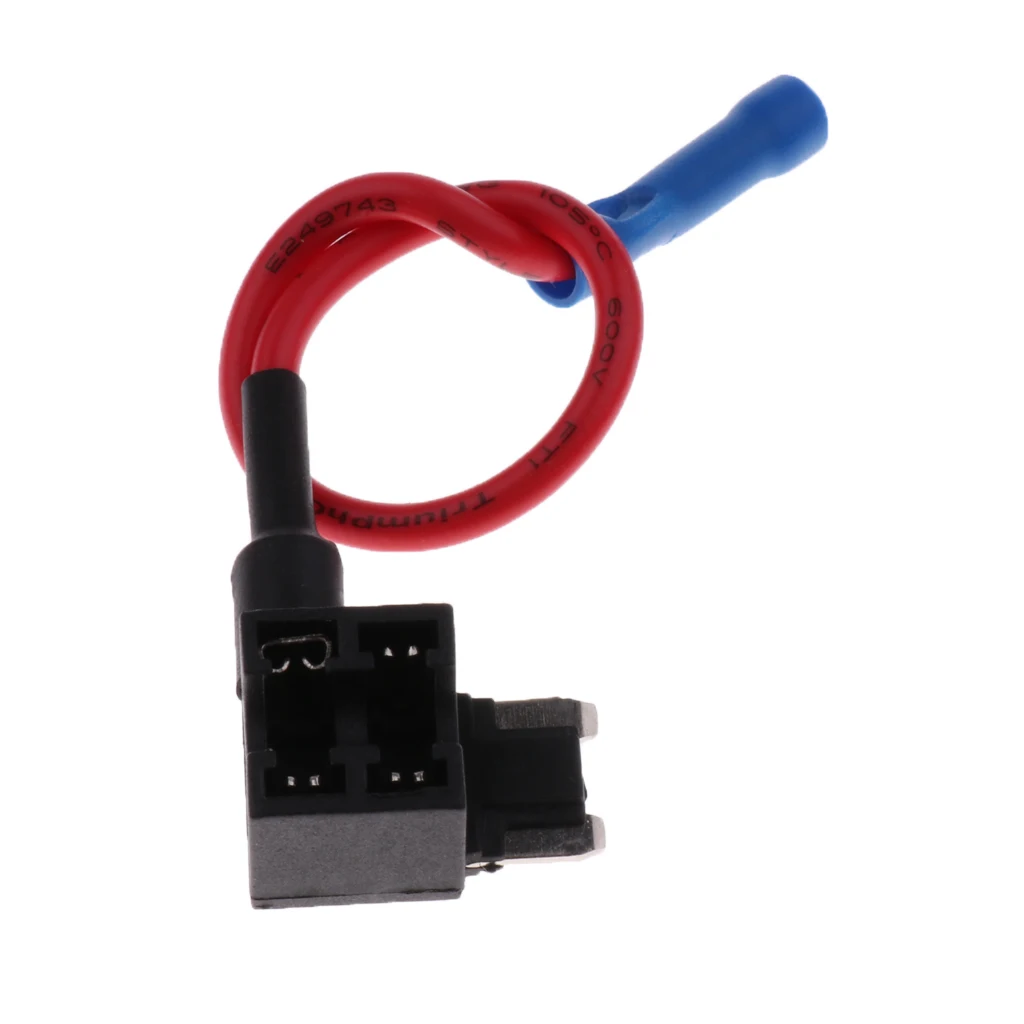 10 шт. Add-a-circuit Авто ACN кран низкий профиль лезвие стиль держатель предохранителя 15A