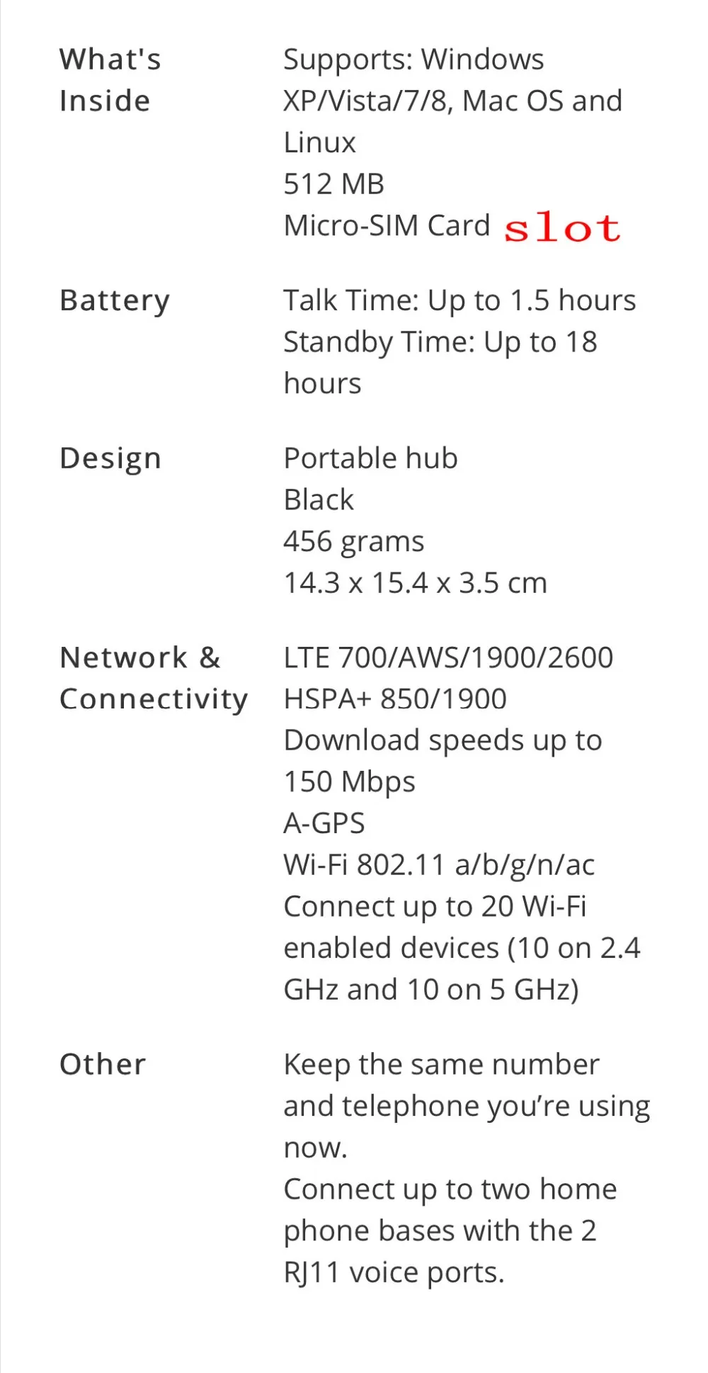 Zte MF275R 4 разблокированными аппарат не привязан к оператору сотовой связи Wi-Fi маршрутизатор Поддержка 4g lte CPE LTE 700/AWS/1900/2600 МГц к оператору сотовой связи HSPA+ 850/1900 МГц