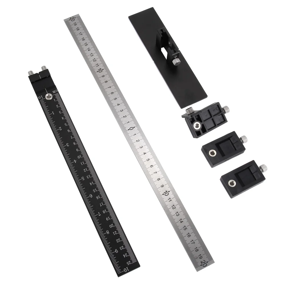 

Quick-Set Hole Punch Jig Detachable Drill Guide Sleeve Cabinet Wood Drilling Tool TN99