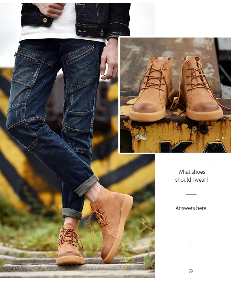 Модные мужские ботинки зимние кожаные ботинки на меху, г. Мужские Теплые повседневные ботинки мужские зимние ботинки на резиновой подошве, со шнуровкой, большой размер 47, на плоской подошве