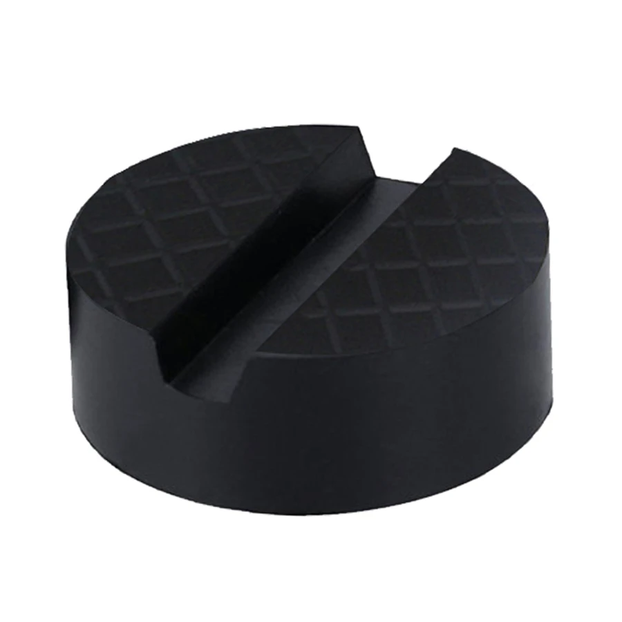 

1 Piece Rubber Jacking Pad Anti-slip surface Slotted Frame Rail Protector Floor for Car Repair