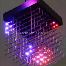 Новое поступление подвесной Тип 30*30*30 см режим управления ПК SMD1616 3 в 1 3D светодиодный светильник куб, светодиодный дисплей для дискотеки вечерние, выставки
