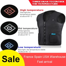 Мужская и wo Мужская электрическая USB теплая жилетка с подогревом зимняя Лыжная для открытого воздуха альпинистская походная одежда для рыбалки одежда