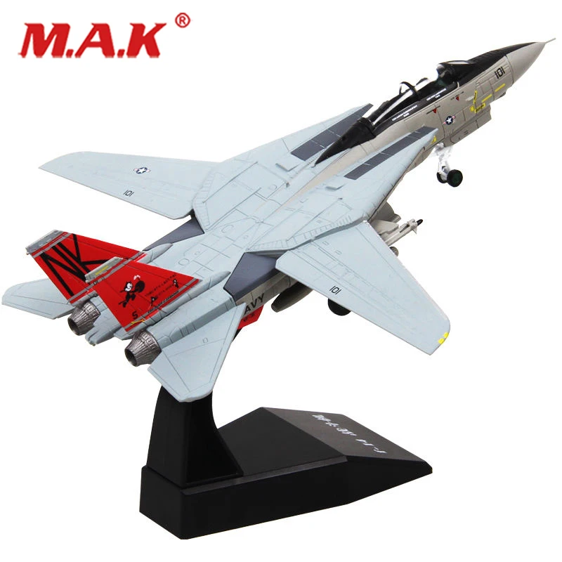 Модель 1/100 Grumman F 14 Tomcat U.S. Navy самолёт модели истребителей детские игрушки для