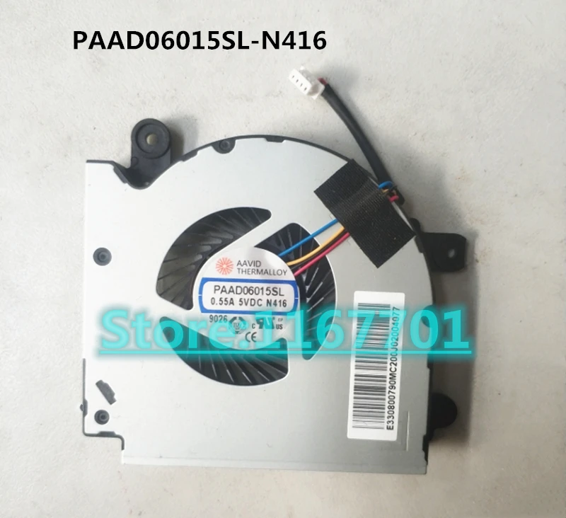 Laptop CPU Fan Compatible with MSI GE75 MS-17E1 GE75 GP75 GE63 GP63 GV63 GE73 GL73 PAAD06015SL N415 0.55A 5VDC New. 