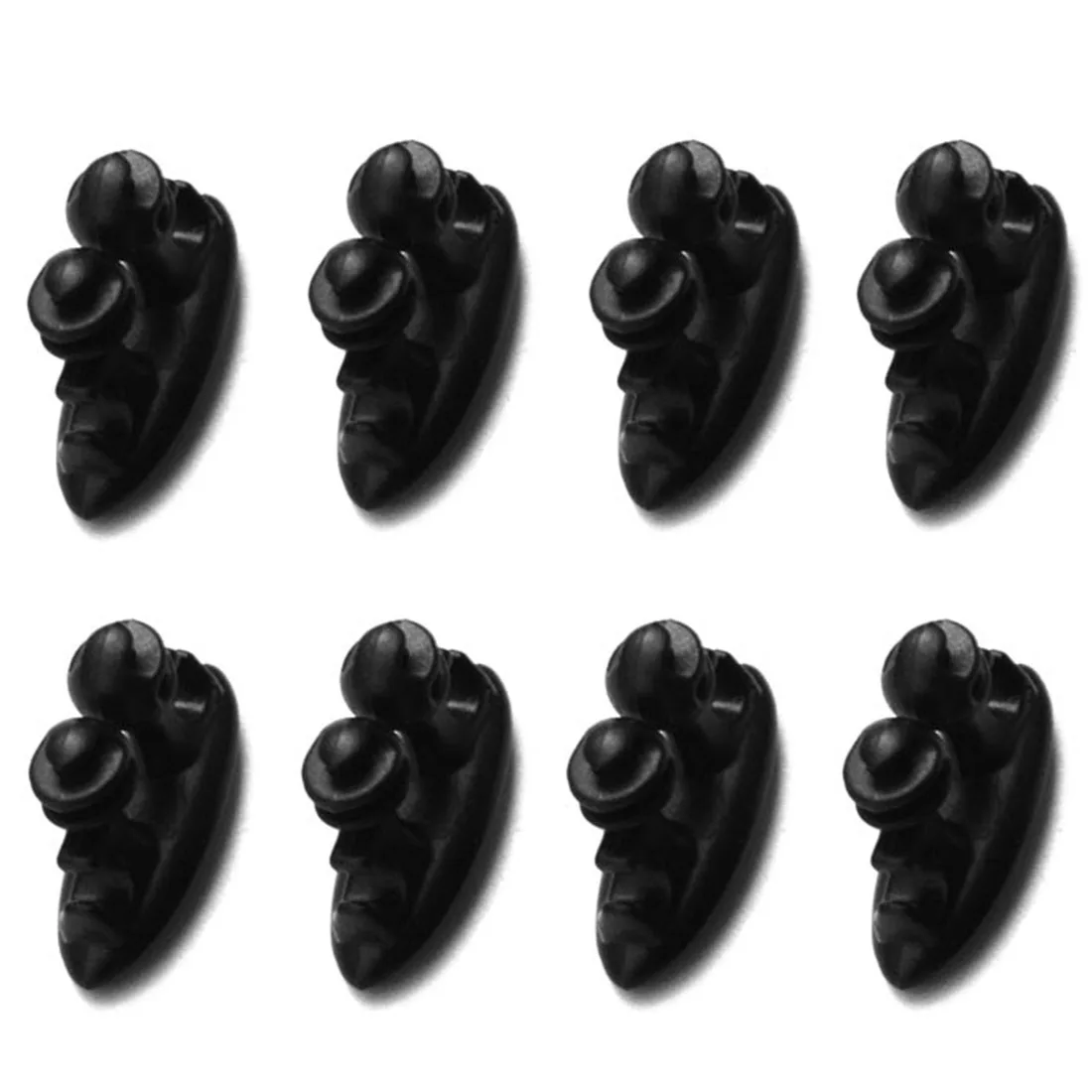 8Pcs/Lot Car Wire Clip USB Cable Fixed Clamp Charging Cable Holder Adhesive Car Charger Line