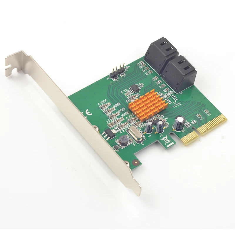 PCIe на 4 порта s SATA 3,0 6G карта SATA 3,0 порт мультипликатор карты чип Marvell