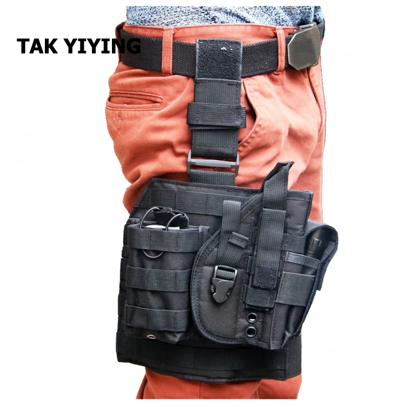 TAK YIYING тактический охотничий пистолет Molle Drop Leg наклейки дизайн нейлоновая Платформа Панель w/кобура для пистолета чехол