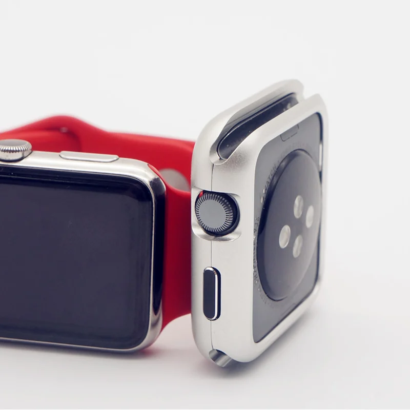 New Transparent Frame Case Clear Ultra Thin Hard Protective Cover For Apple Watch Series 3 Series 2 Series 1 (7)