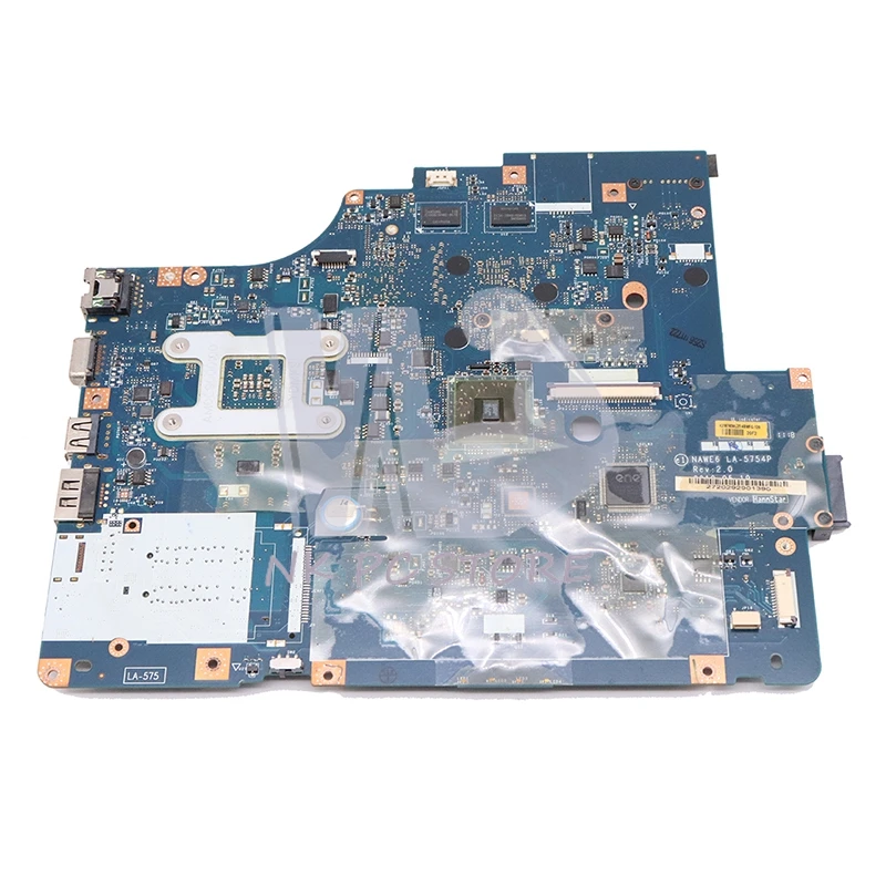 Материнская плата NOKOTION NAWE6 LA 5754P для ноутбука Lenovo G565 Z565 материнская S1 DDR3