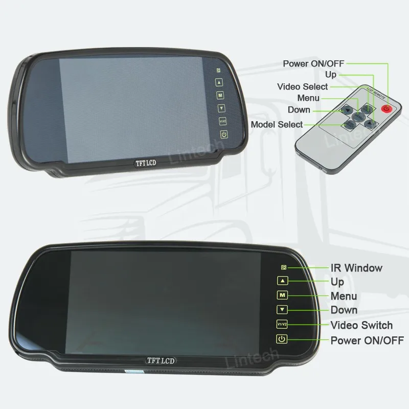 brake light camera with monitor 070M-A