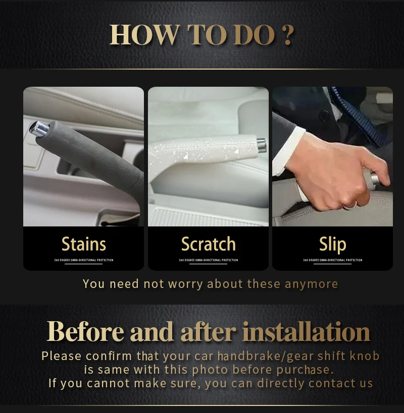 handbrake cover For Citroen New Elysee_02