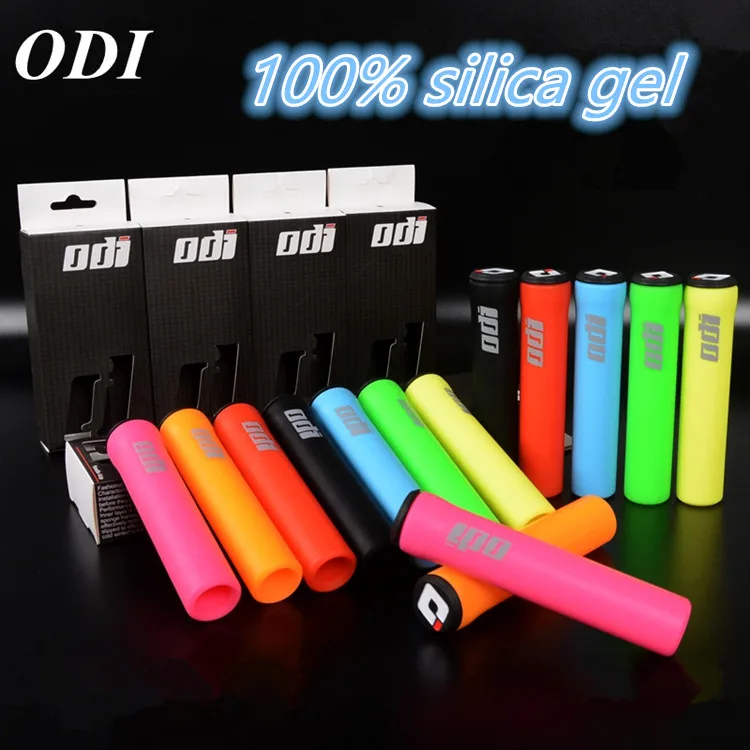 

ODI pure silica gel mtb grips mountain bike grips bicycle grip 100% silicon soft grips
