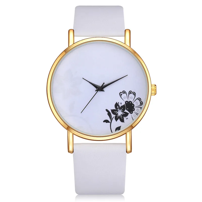 Women's watches brand luxury fashion ladies watch Casual Quartz Leather Band Watch Analog Wrist Watch clock Reloj mujer J06#N (7)
