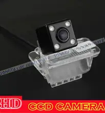 CCD с 4 HD светодиодов Вид Сзади автомобиля Камера Заднего Вида для FORD Focus Hatchback, S-MBX, Mondeo, Kuga Fiesta CHIA-X камера провода беспроводной