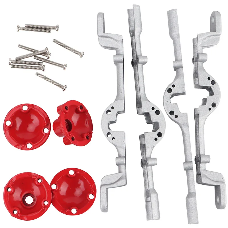 

WPL MN Repair Parts Kit Metal Vientiane Drive Shaft Tire Weight Matching Sticker Front And Rear Bridge Military Truck Auto Parts