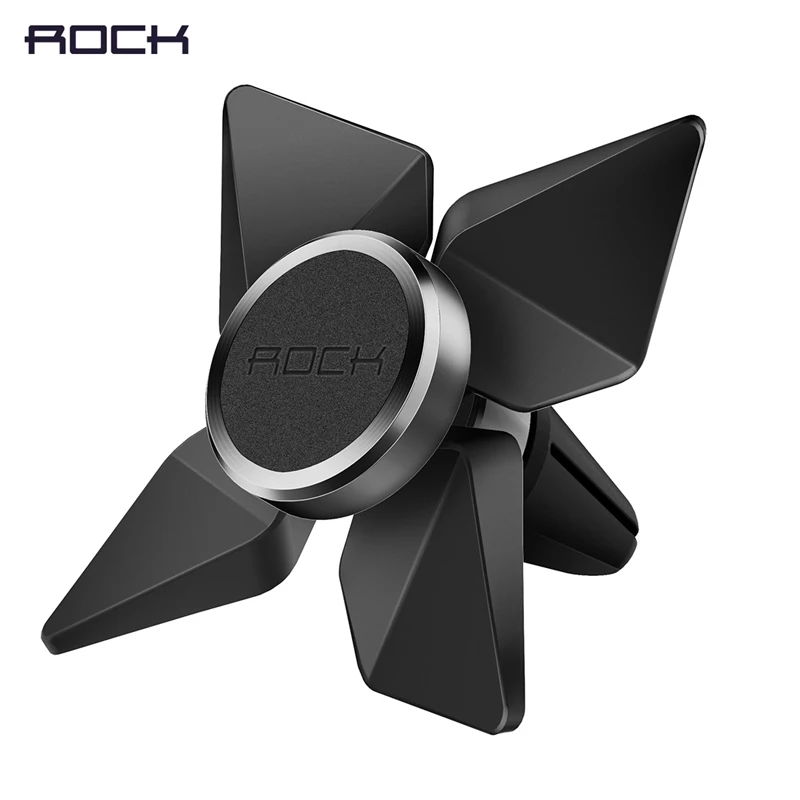 

Tornado Magnetic Car Phone Holder, ROCK Rotary Magnet Air Vent Car Mount Holder Stand for iPhone X 8 plus for Samsung for Xiaomi