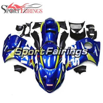 

Blue Yellow Fairings For Suzuki 2008 09 10 11 12 13 14 15 2016 GSXR1300 Hayabusa Complete Sportbike High Quality Cowlings