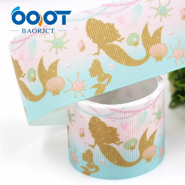 OOOT BAORJCT G-18716-620, 38 мм, 10 ярдов мультфильм ленты термальность передачи печатных grosgrain Свадебные аксессуары DIY материал - Цвет: G-18716-624