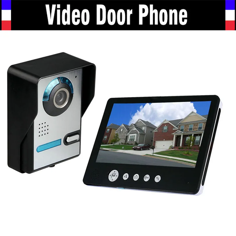 9 Inch Monitor 900TVL HD Camera Video Intercom Door Phone Doorbell System IR Night Vision Door bell Wired for Villa house