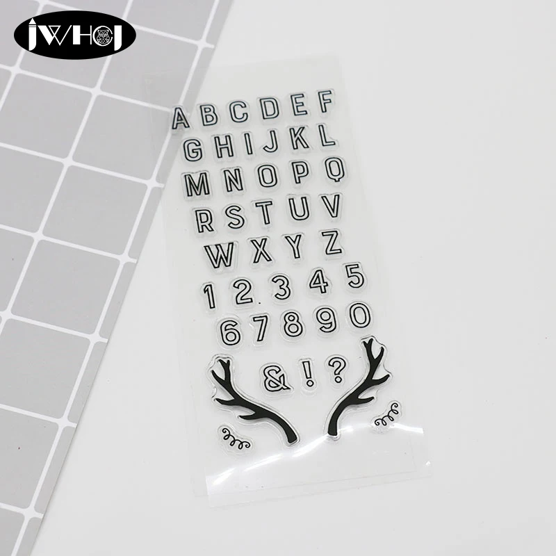 

Capital English alphabet digital silicone stamps transparent soft stamp diy scrapbooking Handmade gift card Photo Album stamps