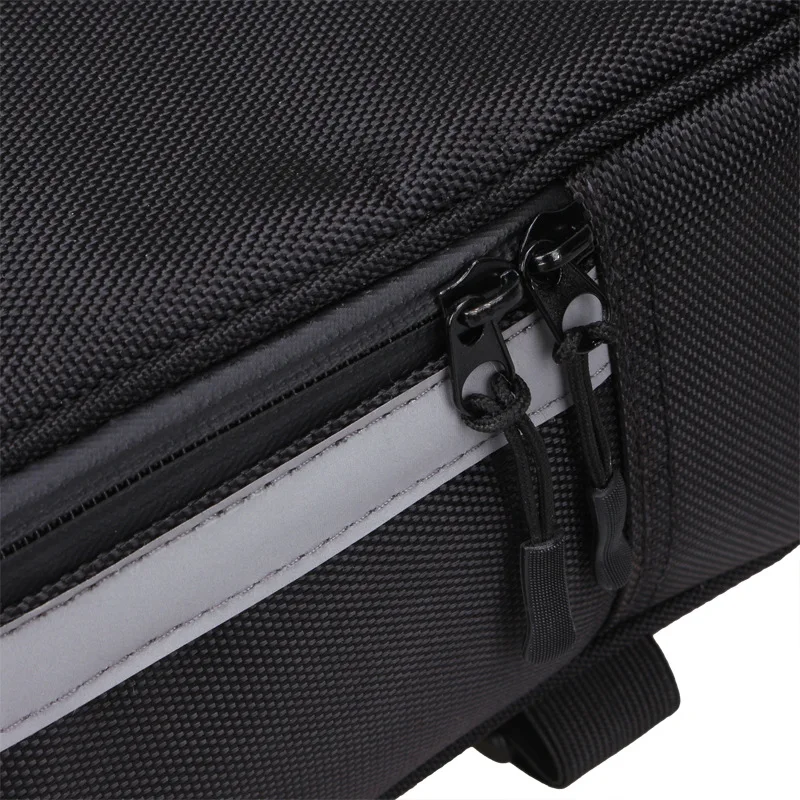 Excellent Bicycle Motorcycle Folding Rear Bags With Tail Light 4.5L Capacity Waterproof Back Seat Pouch Bag Riding Electric Car Tail Bags 20