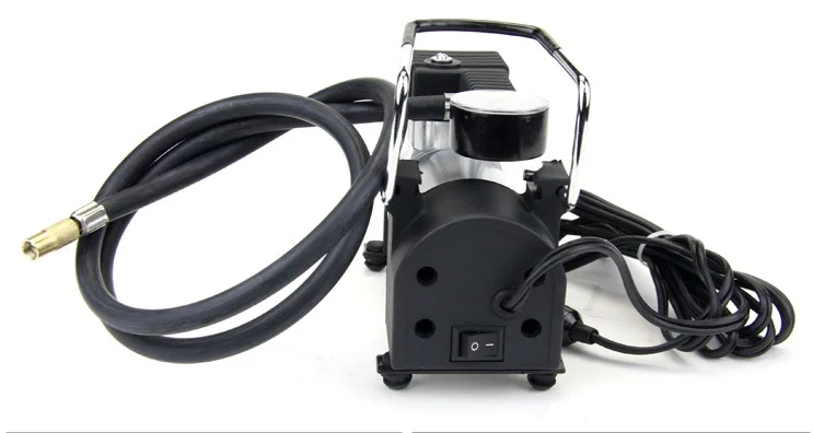 Портативный мини 12 в автомобильный нагнетательный насос автомобильный воздушный компрессор Электрический шиномонтажный насос