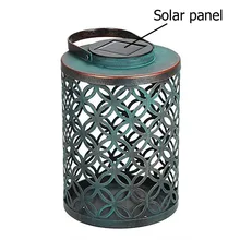 Солнечный садовый фонарик с защитой от воды садовое украшение ветряной ночной Светильник садовый газон открытый пейзаж подвесной Газон Led ремесло дом