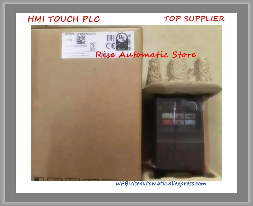 Special Offers VFD-EL Inverter AC motor drive 1 phase 220V 750W 1HP 4.2A 600HZ VFD007EL21A new
