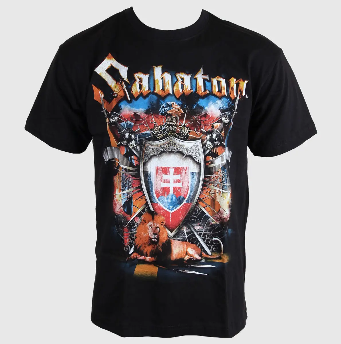 

Herren T-Shirt Sabaton - Swedisch - Black - CARTON - XLFashion Summer Top Tee