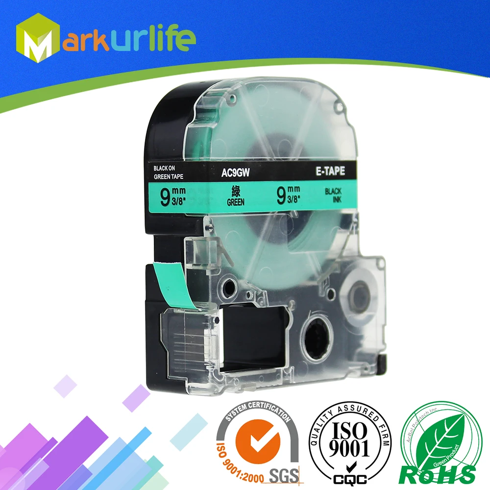 1 Pack SC9G Compatible Epson Labelworks LW 300 LW 400 LW 500 LW 600