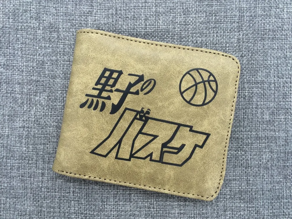 2018 Sunspot  wallet Kuroko Tetsuya wallet batch of cartoon animation surrounding quality PU short paragraph wallet wh