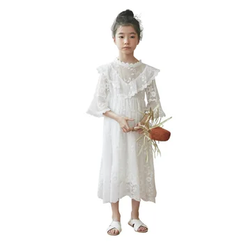 

Kids Evening Dress New 2019 Summer Clothes Children Clothing Princess Dress Girls Lace Party Dress Mother Daughter
