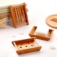 Креативная деревянная мыльница ручной работы, простая мыльница, принадлежности для ванной комнаты LX1877