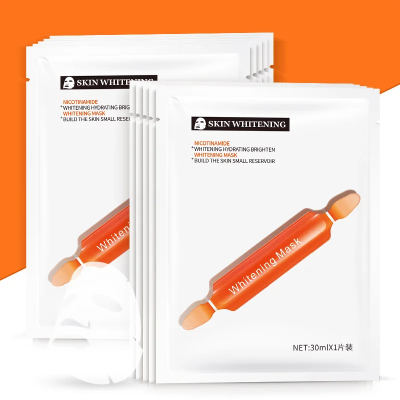 

21DAYS 30ml orange whitening face mask sheet facial mask skin care korean collagen masks Female