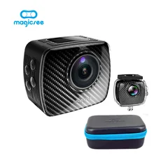 Sport Action camera Magicsee P3 360 Panoramic Camera Dual Lens 3040*1520 30fps 1500mAh Go 30m Waterproof Case Pro 16MP VR Camera