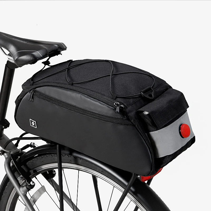 B-SOUL Bicycle Seat Shoulder Bag Rear Tail Rack Pannier Cycling Handbag Pack