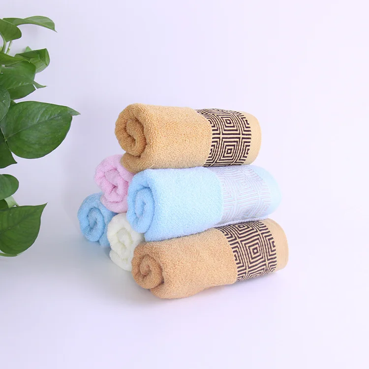 

33*73cm 100% Luxury Cotton Face Towel Washcloth Highly Absorbent Extra Soft Fingertip Hand Towels for Home Sport Gym and Spa