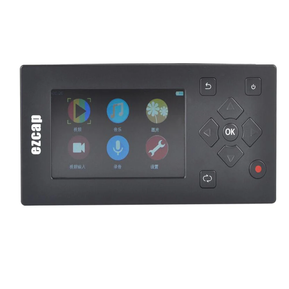  Ezcap271 AV Recorder Video Audio Capture Converter Records Analog VHS Camcorder Tapes to Digital Fo