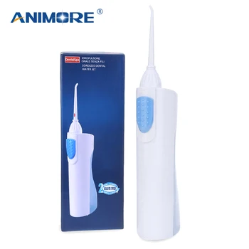 

ANIMORE Oral Irrigator Portable Dental Water Flosser Water Jet Teeth Cleaner For Tooth Cleaning Care Interdental Brush OI-05