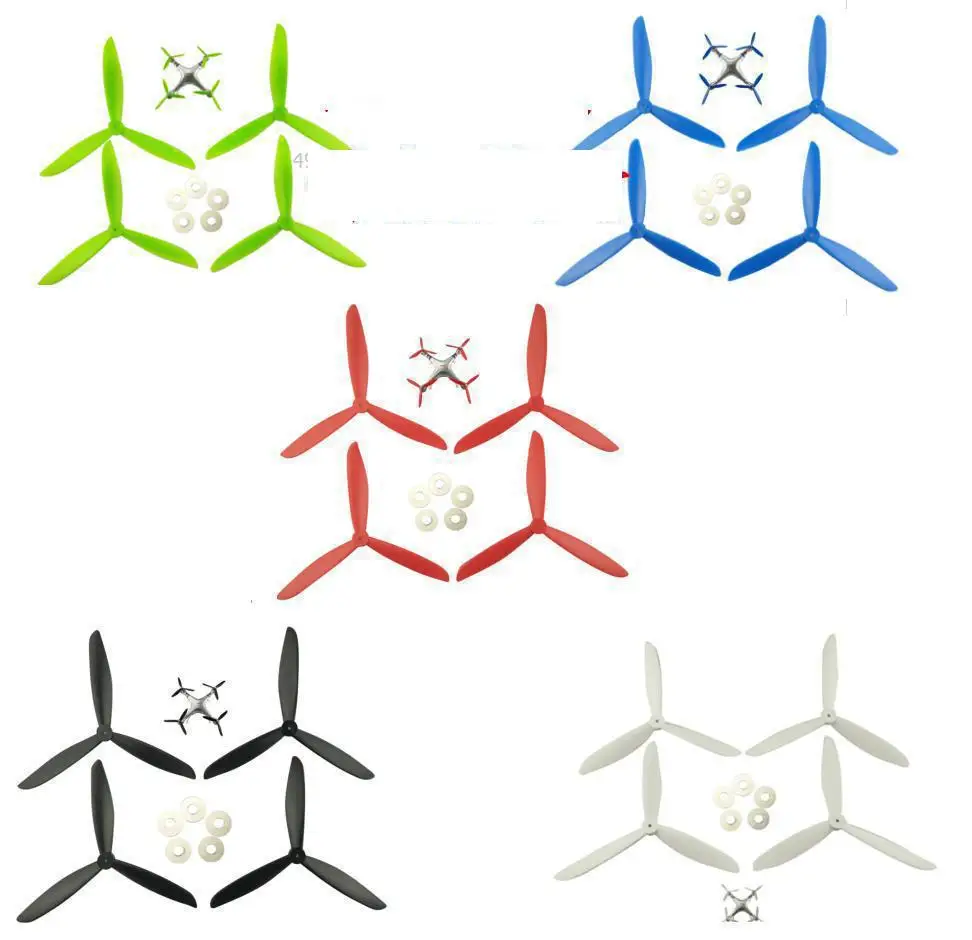 3 leaves Propellers For SYMA X8C X8G X8W X8HC X8HW Propeller font b Rc b font