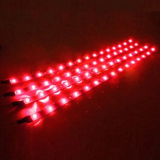 ตัวเลือกสินค้า แถบไฟ LED ยืดหยุ่น 2 ชิ้น หลากสี สำหรับตกแต่งรถ