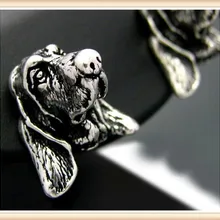 Новая мода ретро хиппи Бассет собака, серьги для женщин и мужчин, модные серьги в виде животных для женщин и мужчин, ювелирные изделия-гвоздики