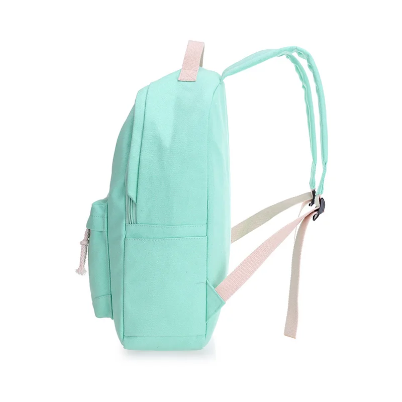 Mochilas de gato verde para adolescentes, conjunto de 4 mochilas escolares  verdes para adolescentes, color verde menta, japonesas, coreanas, nbxq128 -  AliExpress Maletas y bolsas