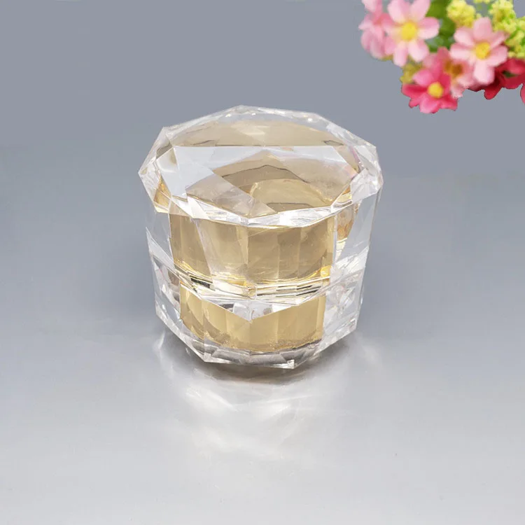 Gold Bird Nest Shape Bottle Empty Spray Bottle Essence Lotion Pump Bottle Acrylic Cream Jar Cosmetic Container Bottle 5g 30g 50g (1)