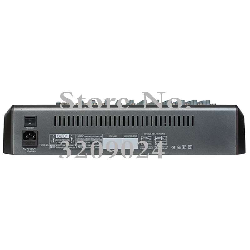 8 Channels Mixer Digital Effects Double Equalizer