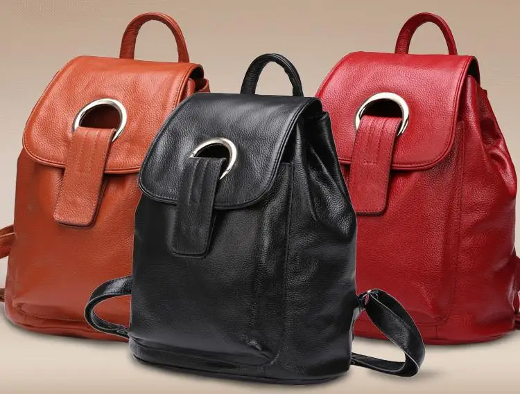 real cowskin women backpack (1)