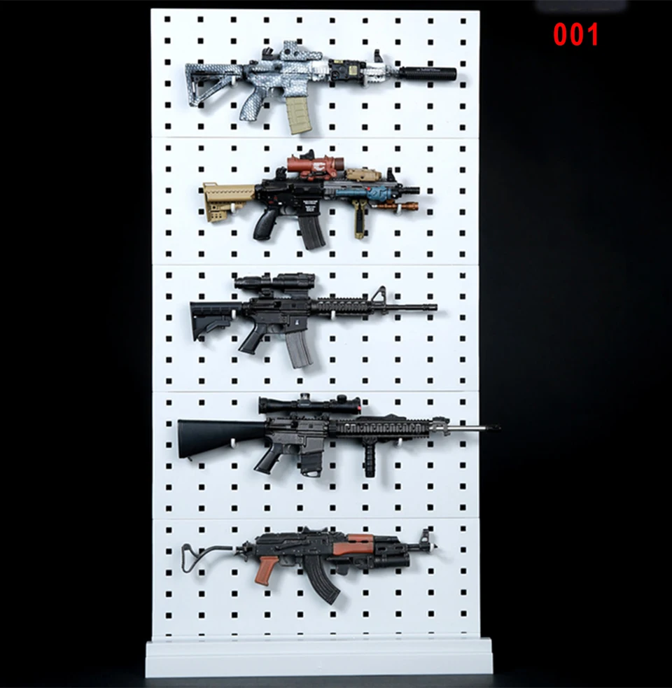 1//6 Scale Modular Weapons Wooden Display Storage Stand For Gun Rack Model Higher